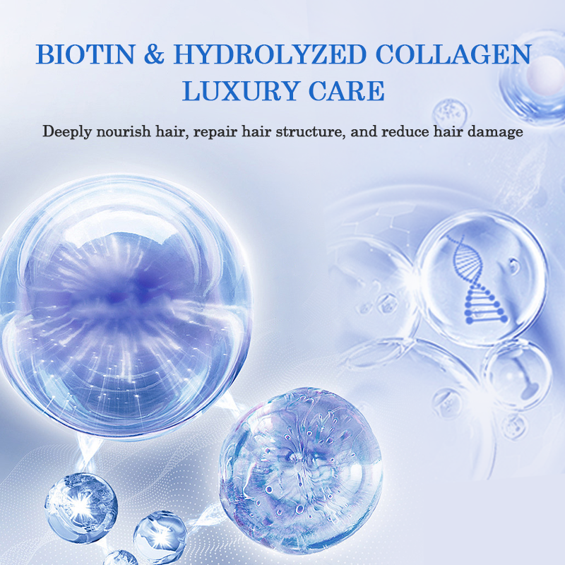 Hydrating & Nourishing Biotin & Collagen Shampoo Shampoo for Hair Growth - Volumizing Shampoo for Hair Loss -