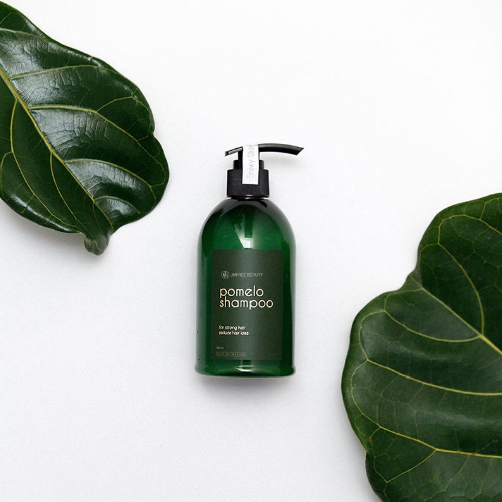 JMFREE Wholesale Private Label OEM Natural Organic Pomelo Oil-control Strong Hair Reduce Hair Loss Shampoo