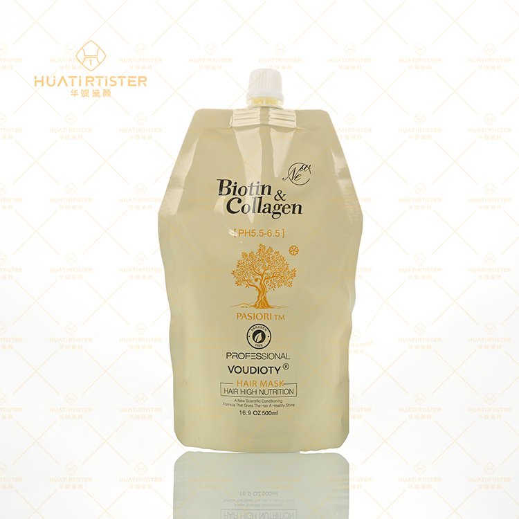 RTS Huati Sifuli voudioty pasiori 500ml private label curly moroccan oil hydrating hair shampoo and conditioner hotel set