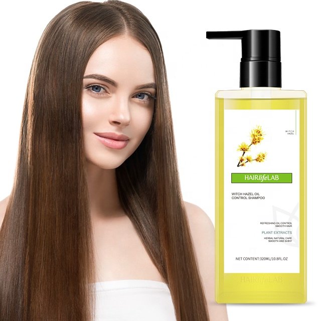 100% Natural Refreshing Oil Control Shampoo Guangzhou Manufacturer Wholesale Private Label Shampoo Witch Hazel Shampoo For Hair