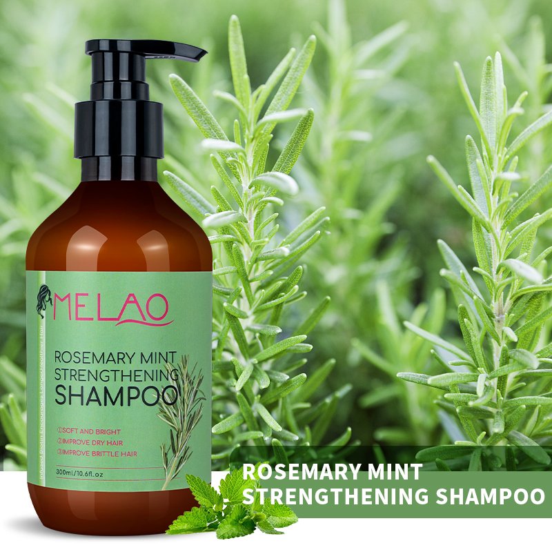 Natural Rosemary Mint Hair Care Sets Shampoo And Conditioner Hair Mask Shampoo
