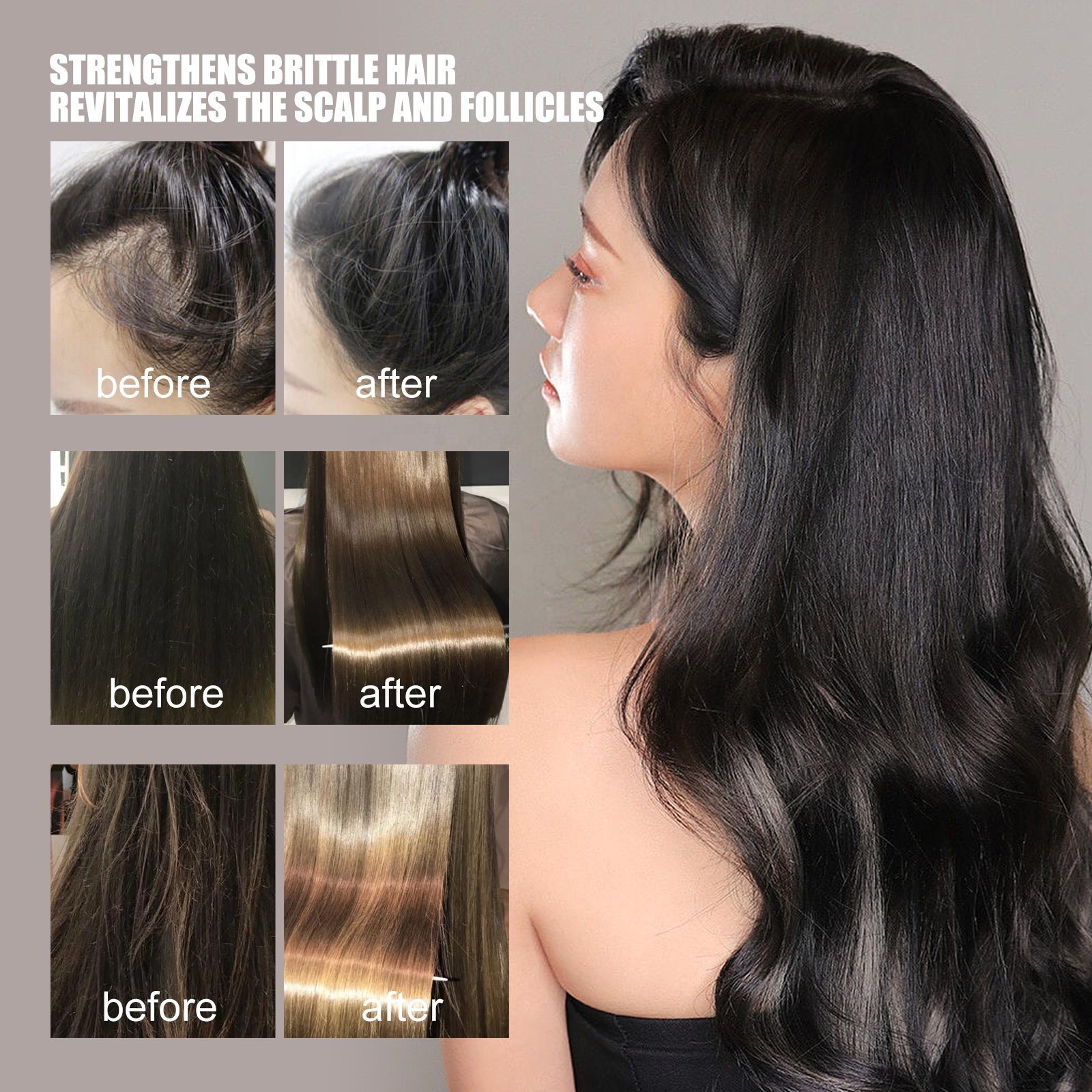 Jaysuing 100% Natural Strengthening Refreshing Fluffy Smooth Oil Control Best Anti Hair Loss Hair Growth Rosemary Shampoo