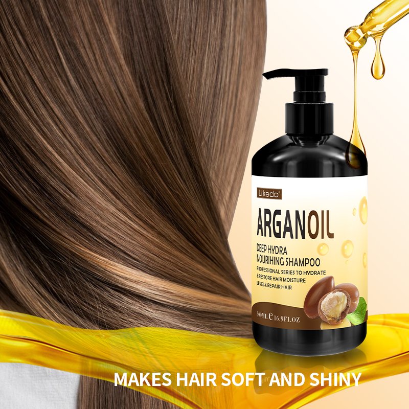 Wholesale Sulfate Free Argan Oil Shampoo Customizable Private Label Argan Oil Natural Hair Shampoo And Conditioner