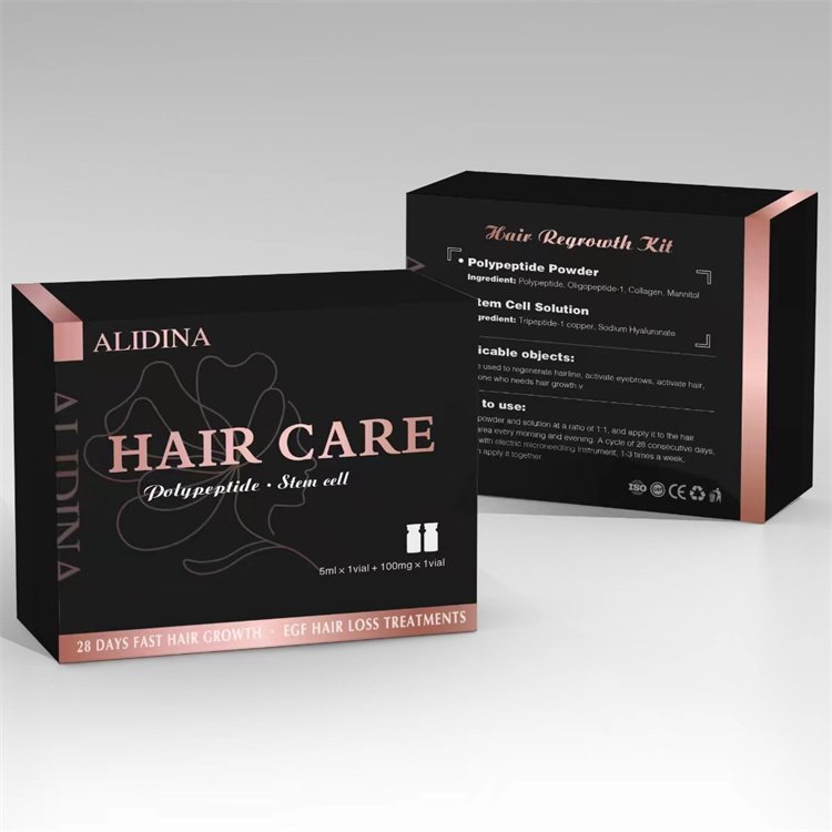Alidina Hot Selling Hair Growth Kit Fast Effective Hair Growth Rebirth Nutrition Regrowth Powder Serum Product Of Beauty Salon