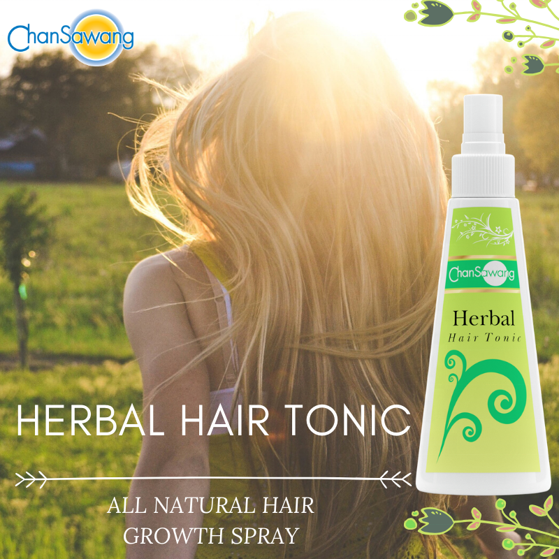 Herbal Hair Tonic and Hair Growth Spray Leave In Conditioner For Hair Loss Treatment Private Label OEM from Thailand