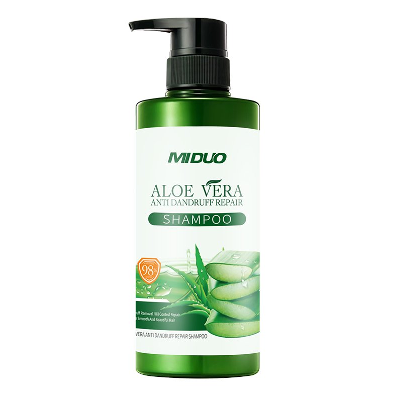 MIDUO 500ML Cruelty Free Anti Dandruff Hair Growth Nourishing Revitalizing Natural Organic Aloe Vera Hair Care Repairing Shampoo