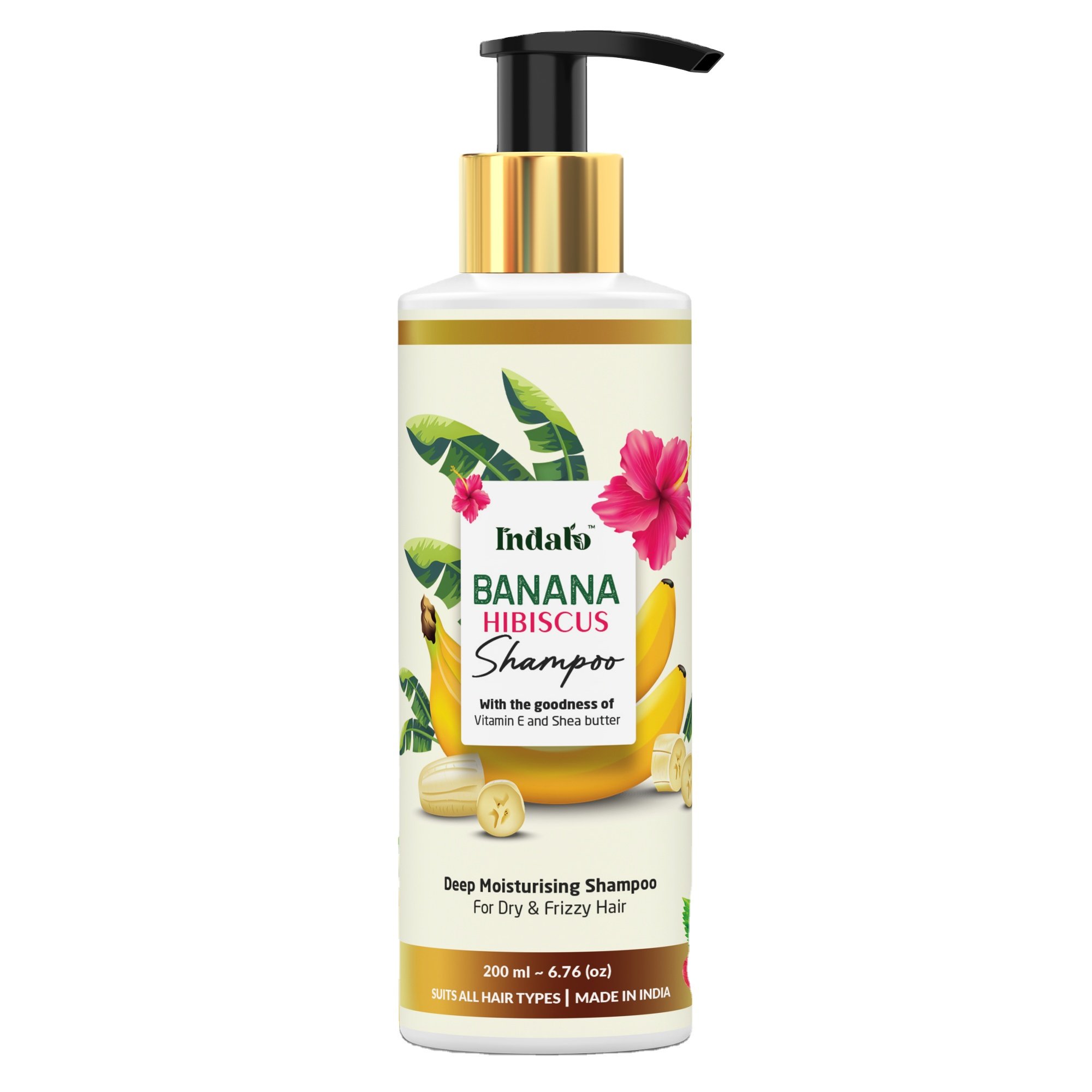 Smooth and silky Hair repair Banana Hibiscus shampoo for daily use Anti-Frizzy Hair Shampoo Buy at best Price