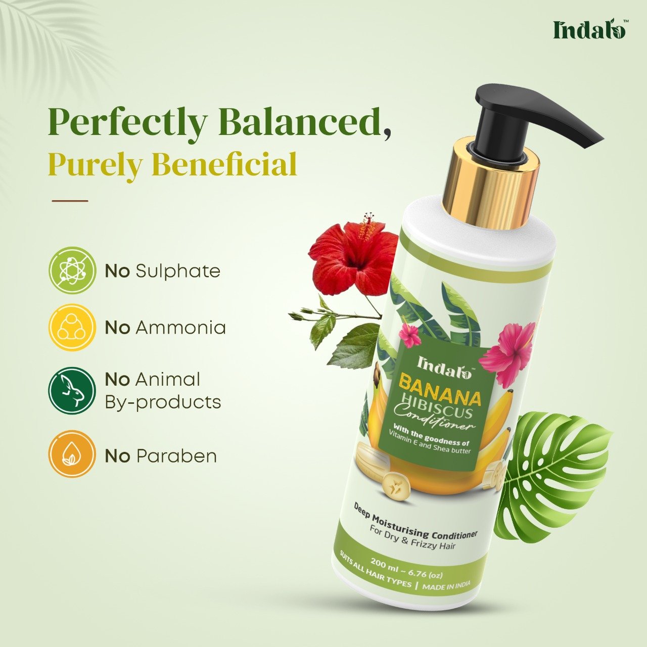 Smooth and silky Hair repair Banana Hibiscus shampoo for daily use Anti-Frizzy Hair Shampoo Buy at best Price