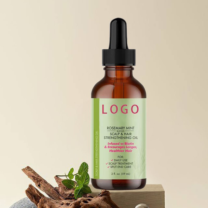 OEM Organic Rosemary Mint Scalp Conditioner Essential Oil For Hair Growth Nourishes Hair Encourages Growth Oil