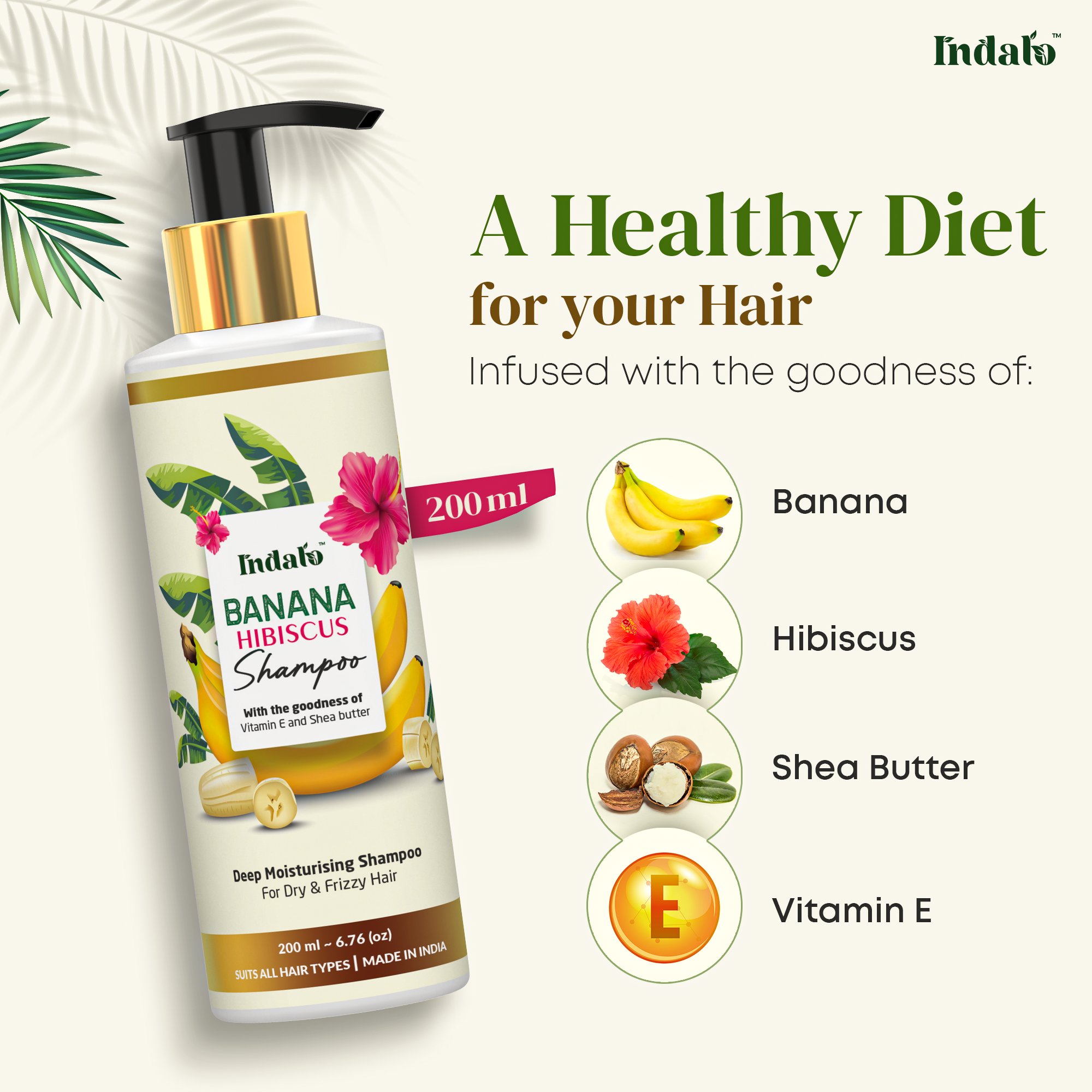 Banana Hibiscus Shampoo Conditioner OEM Manufacturer's Private Label Damage Repaired Nourishing Moisturizing Refreshing Home Use
