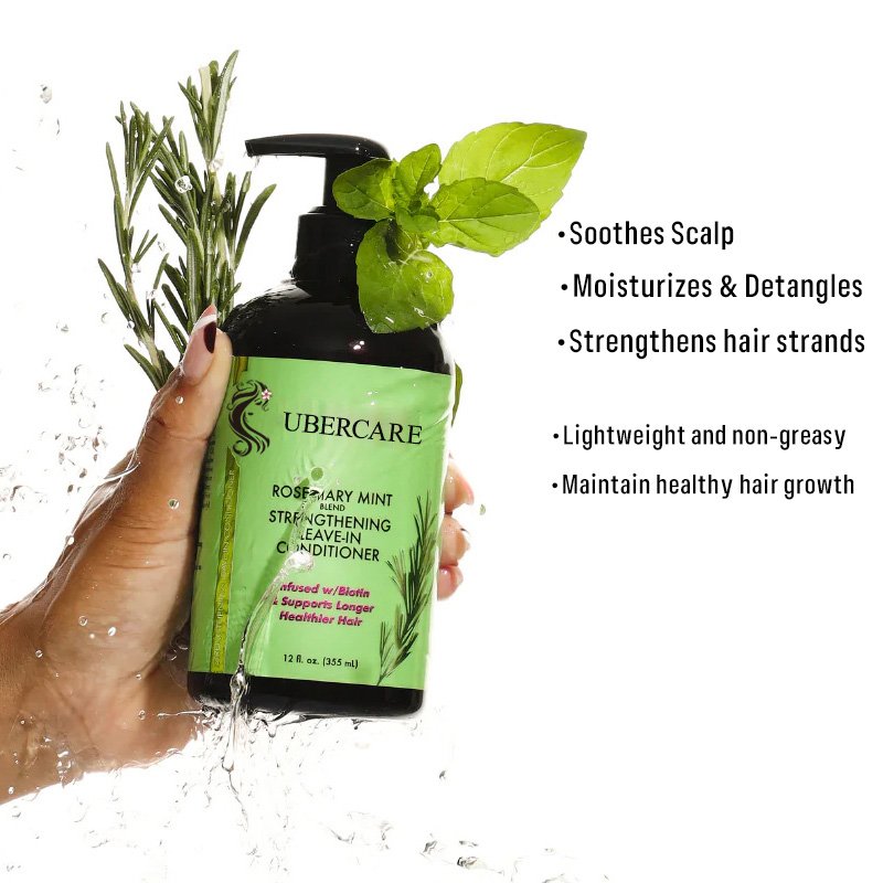 Customization Private Label OEM Vegan Moisturizing Rosemary Mint Hair Shampoo for Hair Products