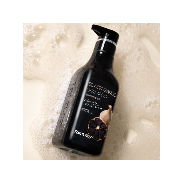 Wholesale High Quality Korean Beauty Brand FARMSTAY Black Garlic Nourishing Shampoo healthy nourishing