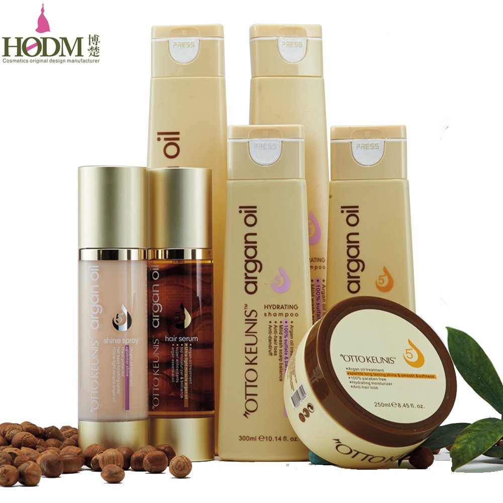 Private label/OEM/ODM service super mild & ultra hydrating formulas argan oil treatment sulfate free shampoo