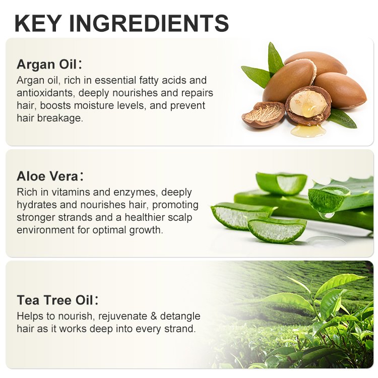 OEM hair care set for hair growth treatment caffeine biotin shampoo rosemary oil custom shampoo and conditioner set rosemary oil