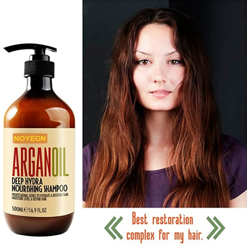 100% Organic Moroccan Argan Oil Shampoo And Conditioner for hair