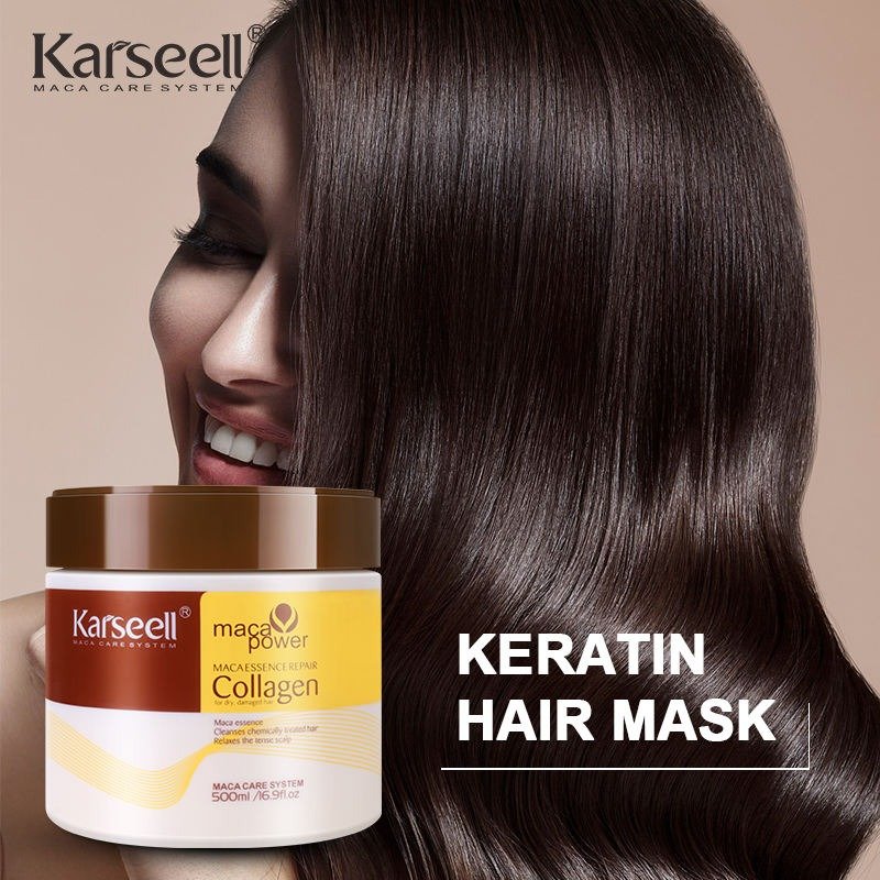 Private Label Natural Argan Oil Karseell Collagen Hair Mask Romacy Sulfate-Free Hair Shampoo and Conditioner Set