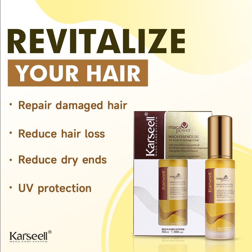 Private Label Natural Argan Oil Karseell Collagen Hair Mask Romacy Sulfate-Free Hair Shampoo and Conditioner Set