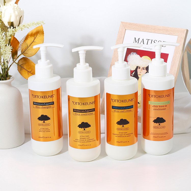 Customized Afro Hair Care Set Curly Shampoo Leave In Deep Conditioner Natural Organic After Shampoo