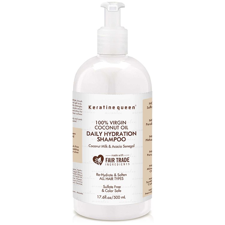 New Coconut oil Hair Soft Refreshing Moisturizing Hair Care set hair shampoo and conditioner