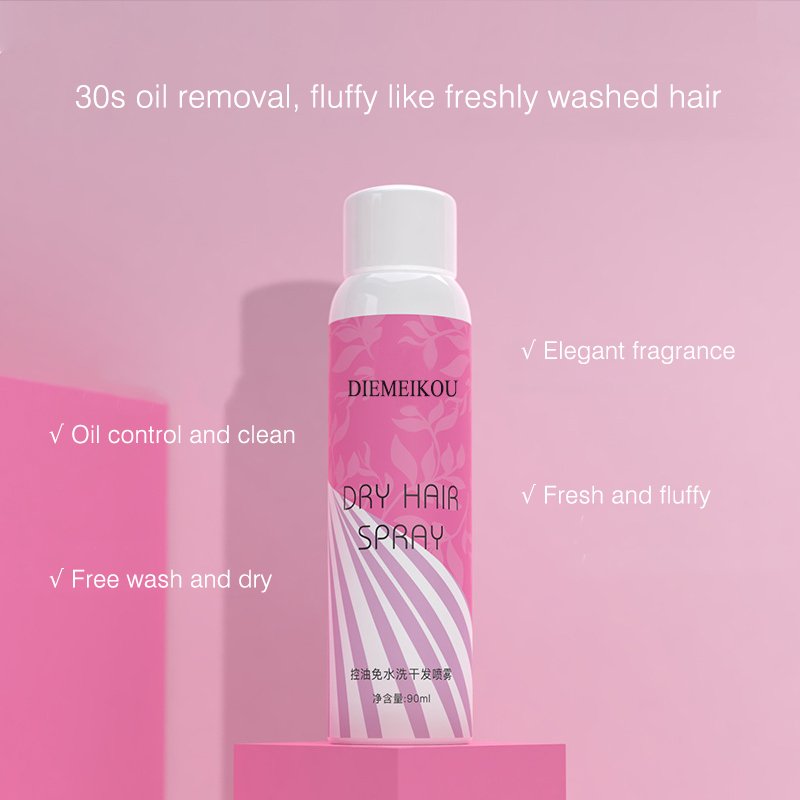 Organic Argan Oil Hair Spray Dry Shampoo For Black Hair