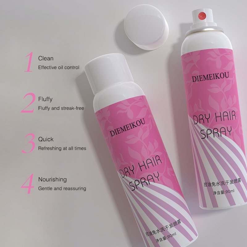 Organic Argan Oil Hair Spray Dry Shampoo For Black Hair