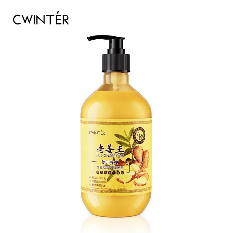 ZHIDUO Ginger Smoothing and Balancing Shampoo 500ml ginger shampoo