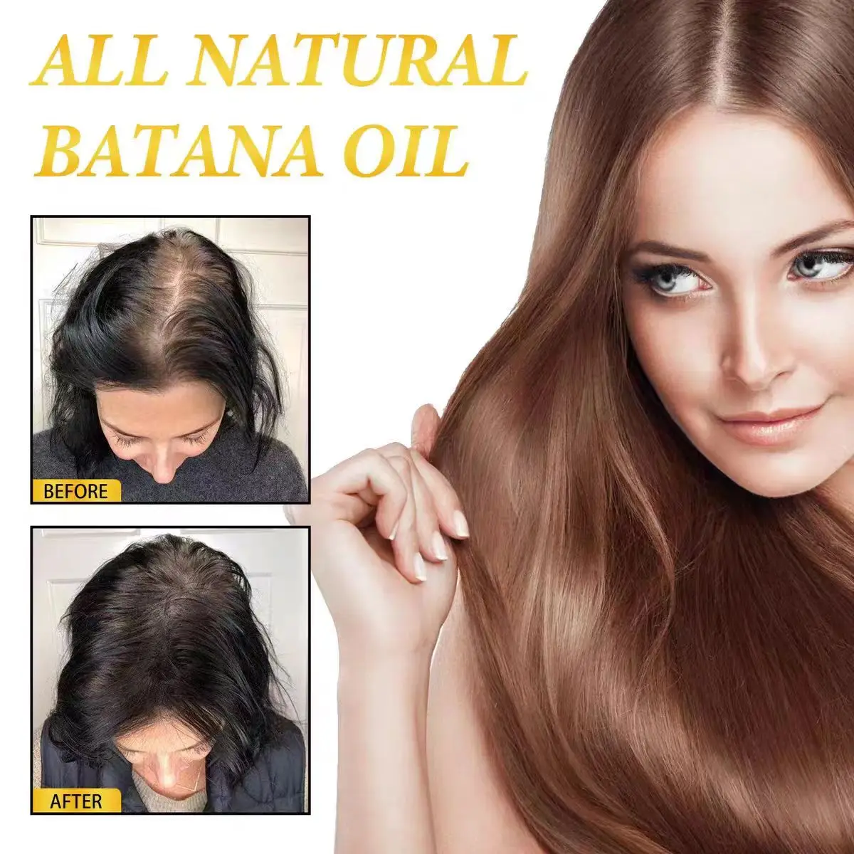 Custom Label 100% Natural Organic Hair Growth Batana Oil Nourishing Unrefined Repair Honduras Batana Oil For Men & Women