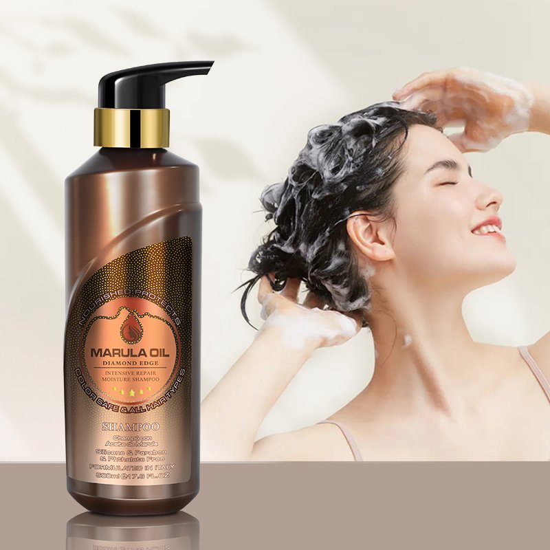 OEM/ODM Moisturizing Shining Hair Care Treatment Natural Damage Repaired Marula Oi Shampoo