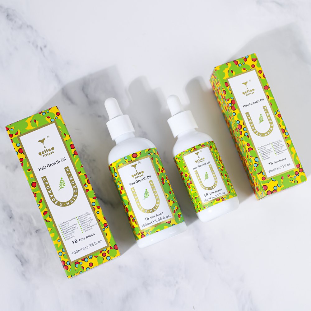 Custom Logo Natural Biotin Rosemary Oil Anti Loss Regrowth Hair Treatment Scalp Care Products Hair Growth Oil Serum 100ml