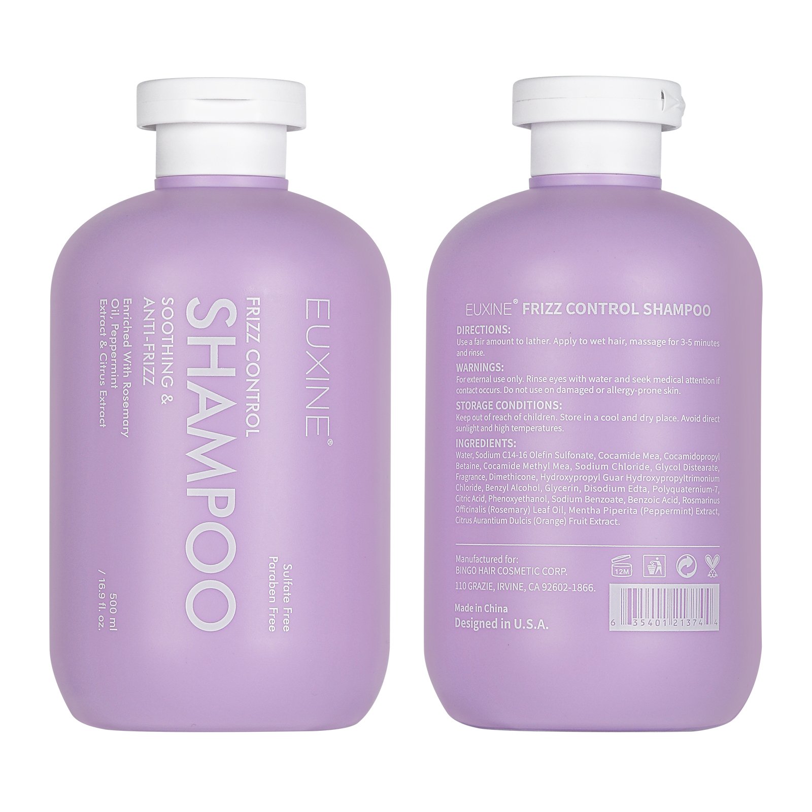 OEM Custom Logo Sulfate-Free Stimulates Hair Growth Natural Rosemary Oil Hair Shampoo And Conditioner