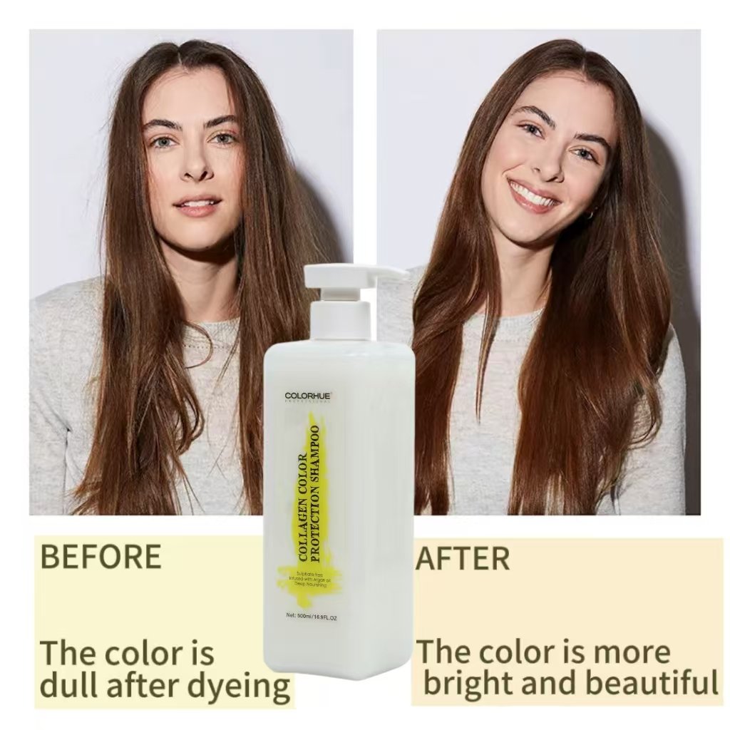 Professional hair mask argan oil moisturizing lingering fragrance collagen color protect hair organic shampoo