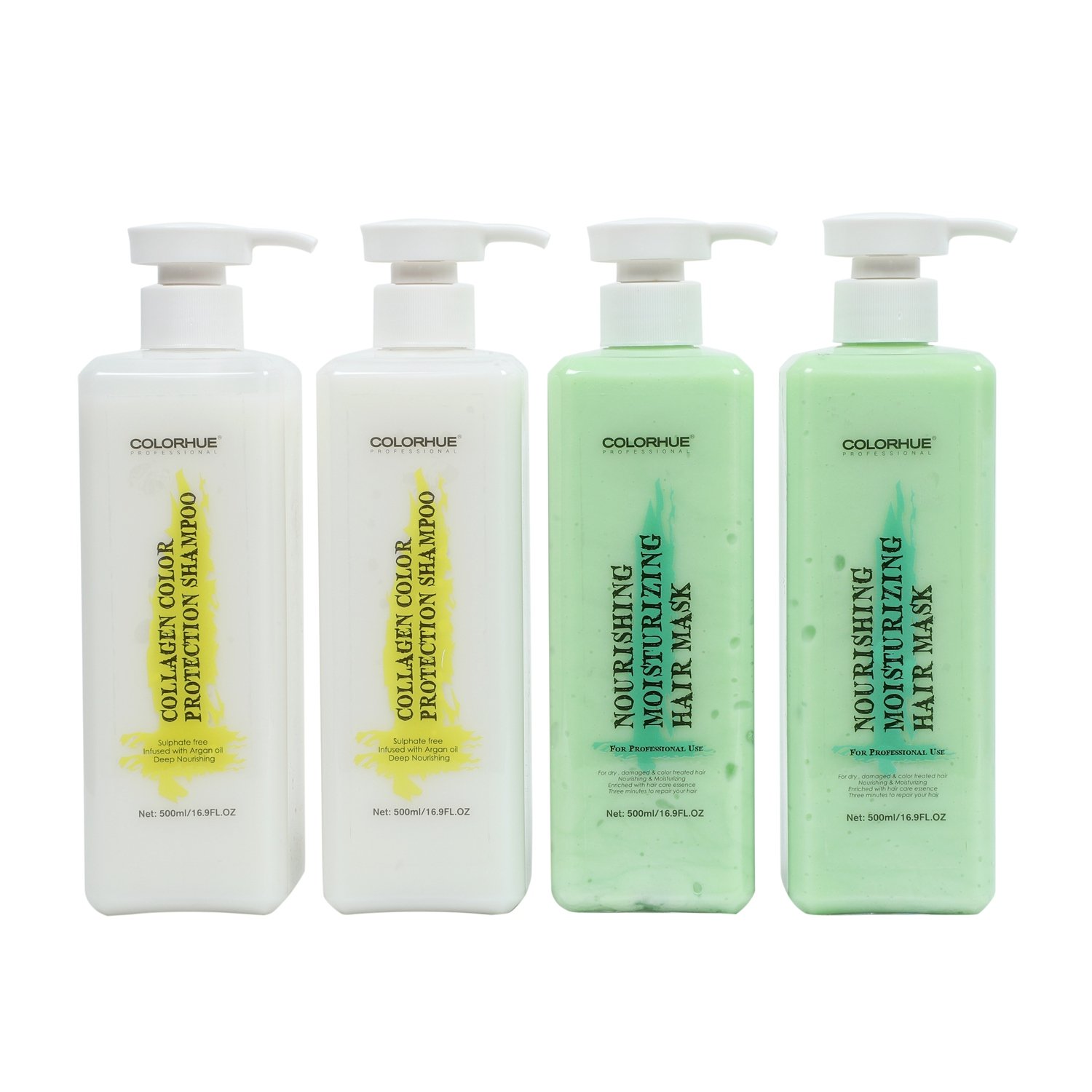Professional hair mask argan oil moisturizing lingering fragrance collagen color protect hair organic shampoo