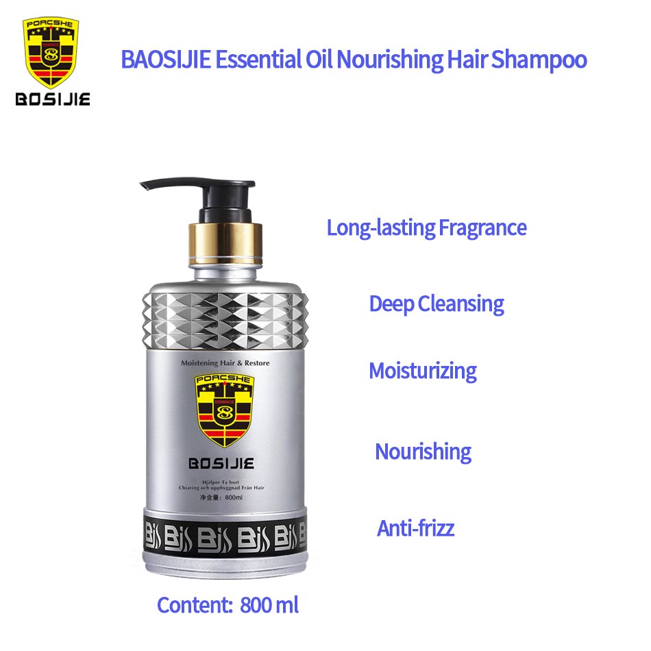 Private Label Hair Care Product Manufacturer Rosa Rugosa Essential Oil Nourishing Hair Shampoo Professional