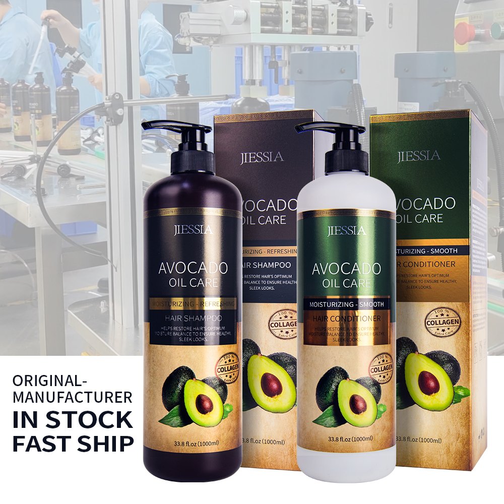wholesale private label avocado oil hair shampoo and conditioner