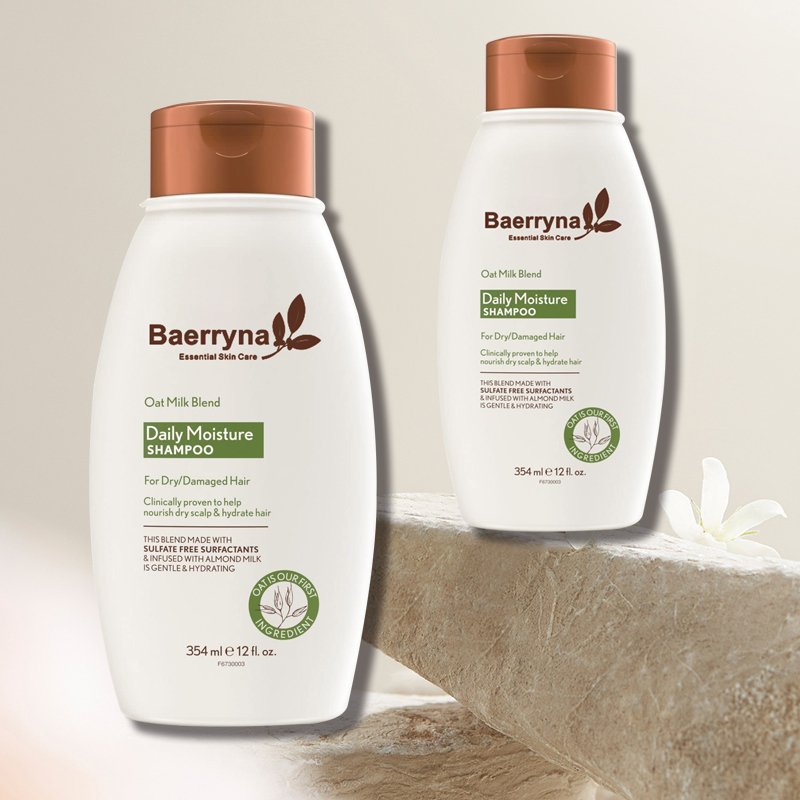 Hair Shampoo Products Nourish Dry Scalp And Hydrate Hair Oat Milk Blend Daily Moisture Dry Hair Shampoo