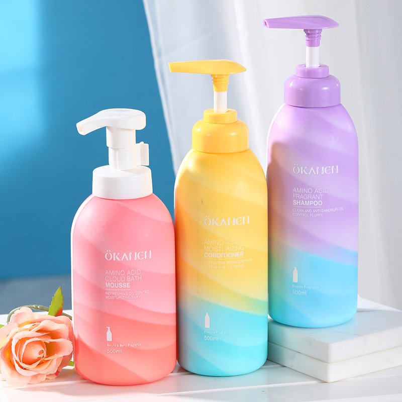 Amino shower bath set shampoo and hair conditioner shower gel hair shampoo