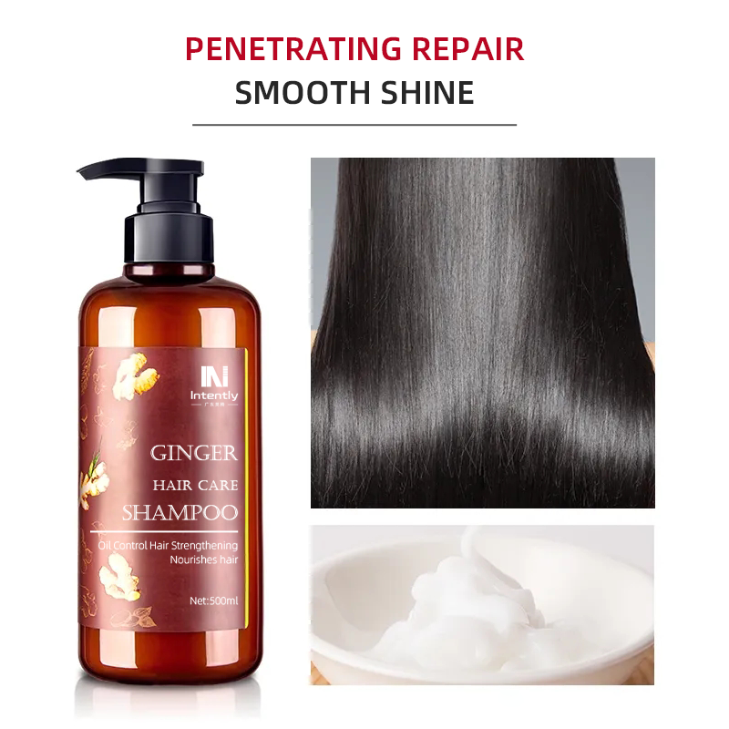 Best Seller Plant Extract Professional Anti Hair Loss Softy Ginger head And shoulder Shampoo And Conditioner