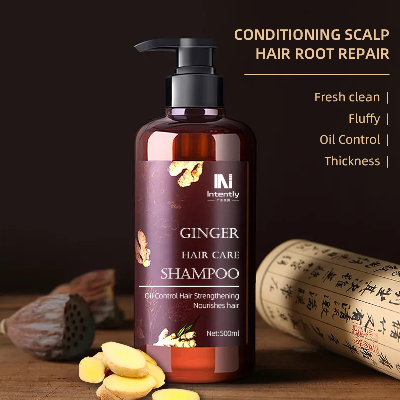 Best Seller Plant Extract Professional Anti Hair Loss Softy Ginger head And shoulder Shampoo And Conditioner
