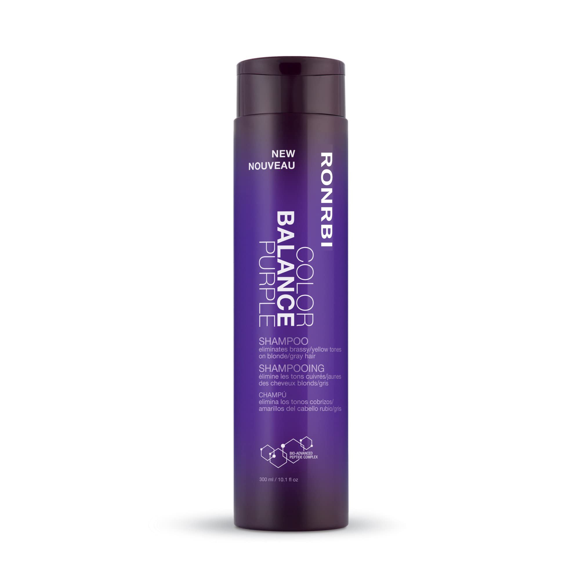 Private Label Salon Quality Blonde Hair Anti- Brassy Purple Toner No Yellow Shampoo Violet Silver Shampoo