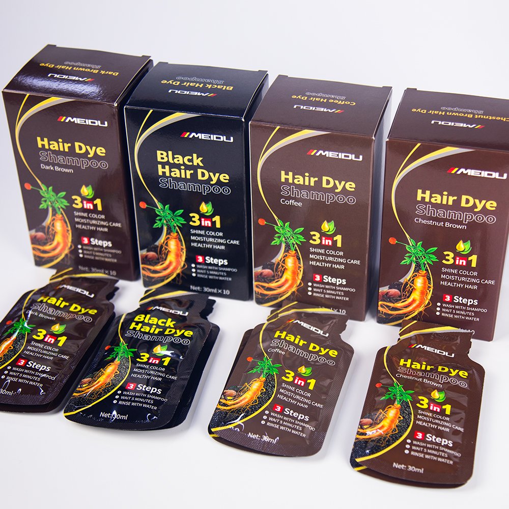 Wholesale high-quality hair products healthy fast permanent hair color shampoo