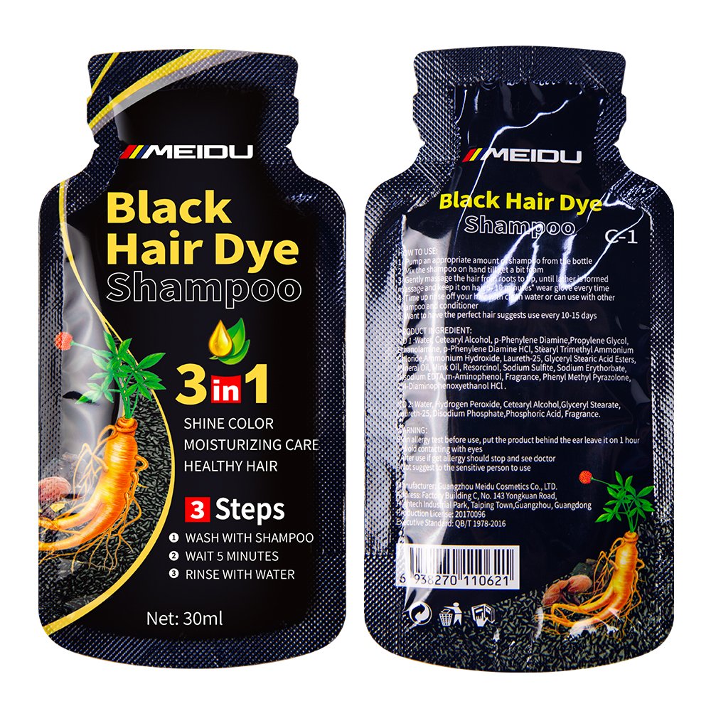 Wholesale high-quality hair products healthy fast permanent hair color shampoo