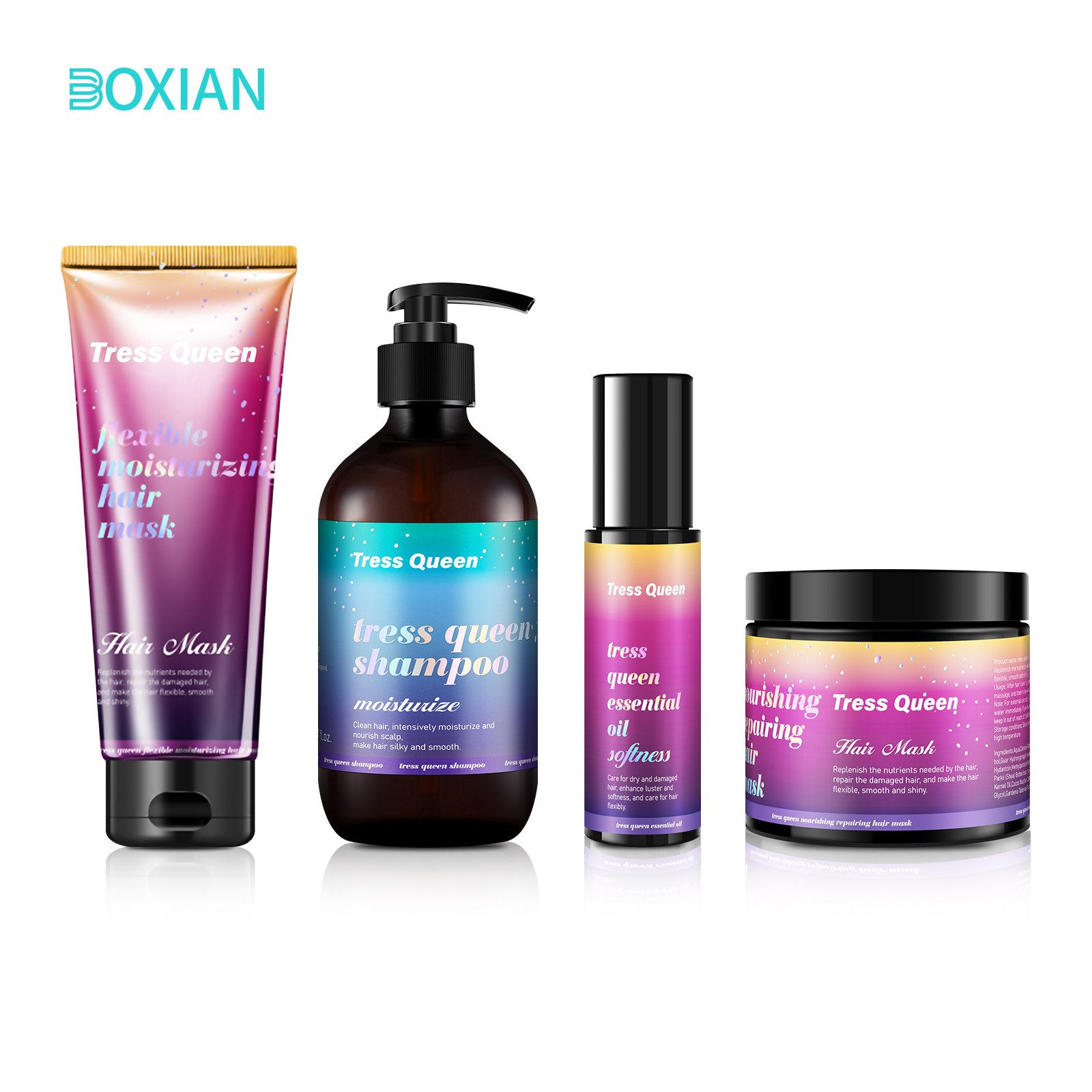 Professional Treatment care herbal anti-hair loss long hair shampoo keratin moisture hair shampoo