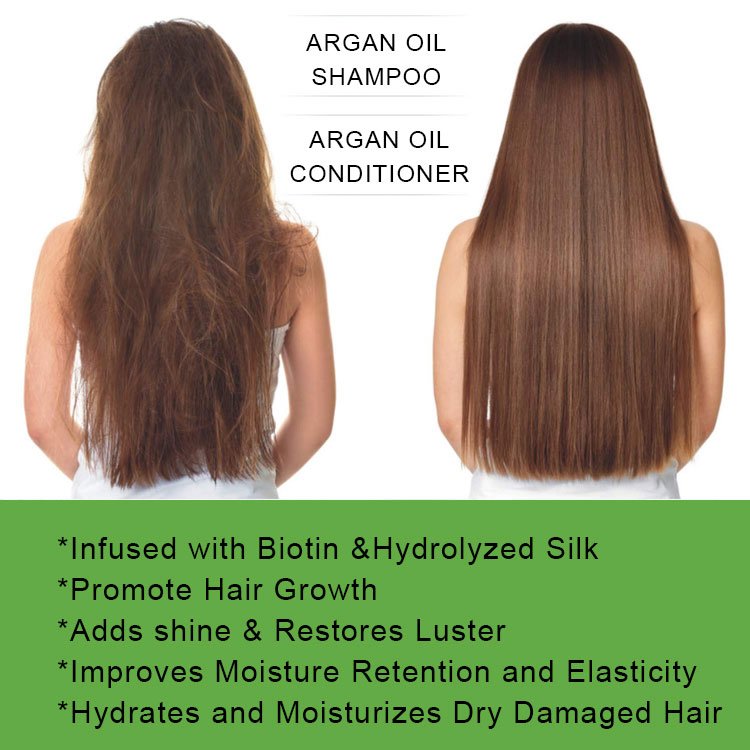 Wholesale Natural Organic Anti Hair Loss Hair Growth Biotin Shampoo and Conditioner For Black Hair Private Label