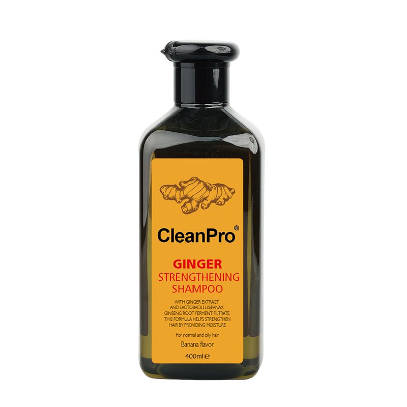 Manufacturers herbal shampoo ginger ginger shampoo hair loss CleanPro ginger strengthening shampoo