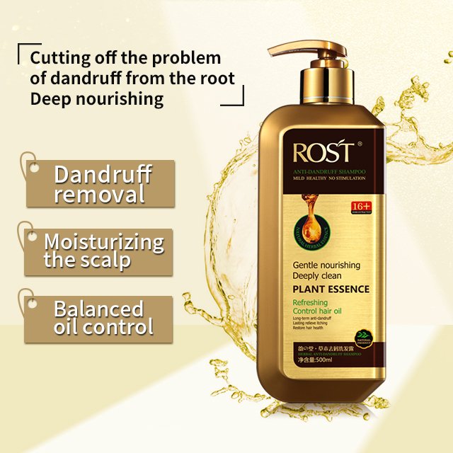 OEM Organic Hair Shampoo Oil Control Anti-dandruff Moisturizing Reduce Hair Loss Herbal Products Essence Shampoo