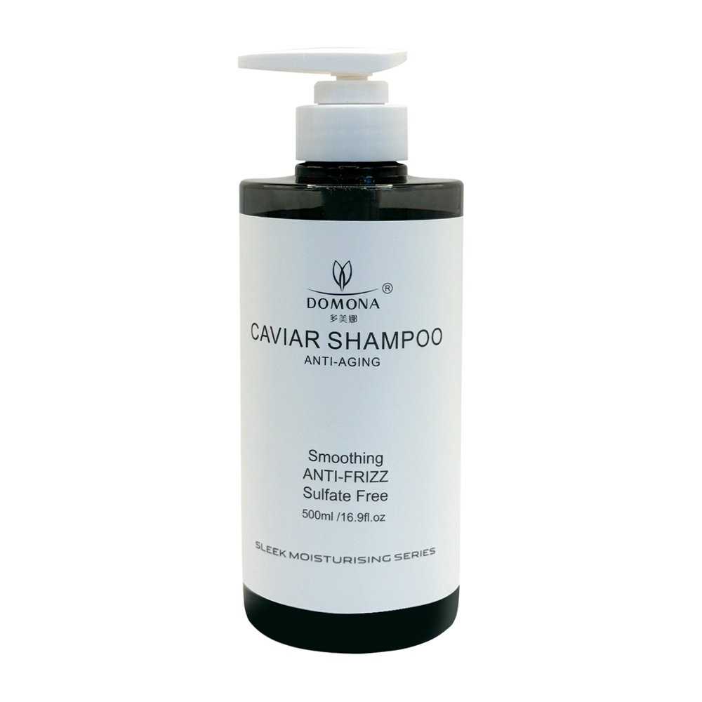 Pure plant sulphate free Organic Clear hair Caviar Shampoo Smoothig Protein Repair hair 500ml