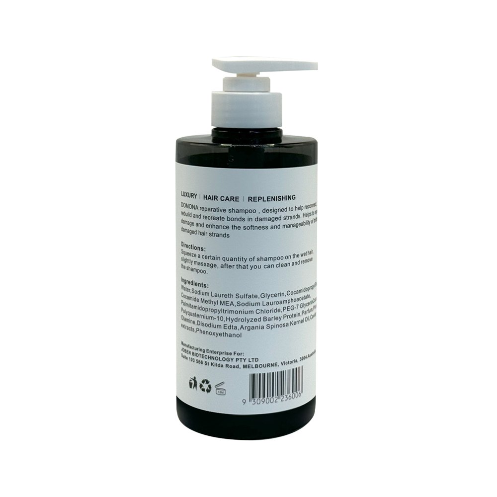 Pure plant sulphate free Organic Clear hair Caviar Shampoo Smoothig Protein Repair hair 500ml