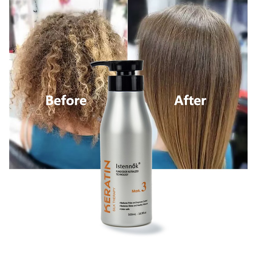 Keratin Complex Brazilian Keratin Therapy Smoothing Shampoo for Curly Wavy and Straight All Hair Styles