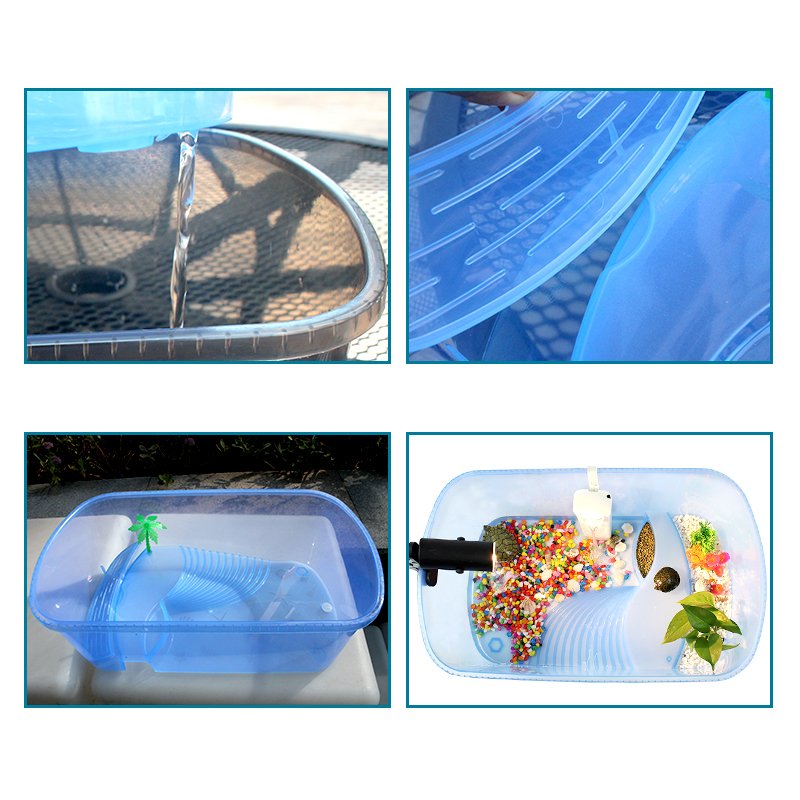 aquarium turtle tank plastic aquarium fish tank Aquariums & Accessories