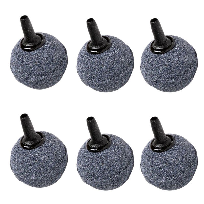 Air bubble stone small round aquarium air pump stone hydroponic oxygen air stone for aquarium pond acquaculture